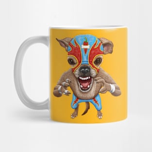 Loco Chihuahua Wrestler Mug